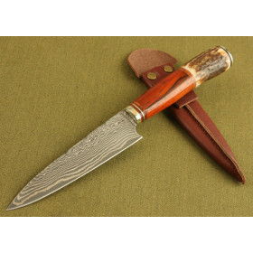 OEM Damascus Steel Hunting Knife Hand Tools Outdoor Knife UDTEK01288